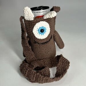 Water Bottle Holder Festival Boho Crochet Crossbody Bag Granny Square